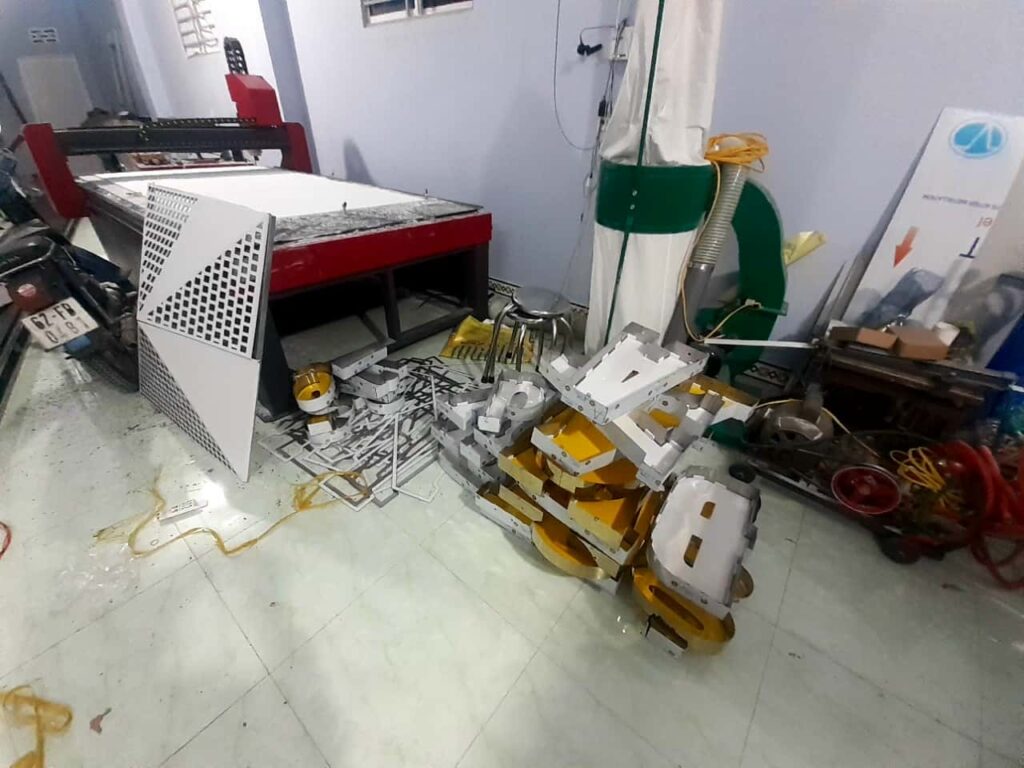 Quảng cáo Tài Long An thi công mặt dựng 3D sáng tạo cho Nha khoa quốc tế Daisy